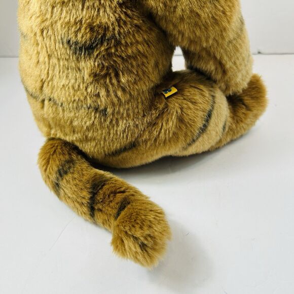 Build A Bear Workshop Bengal Tiger Plush WWF Tag Retired Stuffed Animal 2001 - Picture 4 of 7